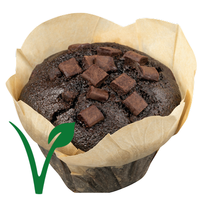 Muffin Dark Chocolate Vegan